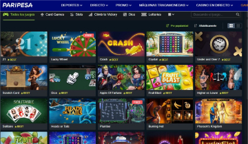 paripesa juegos