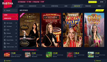 rabona casino en vivo
