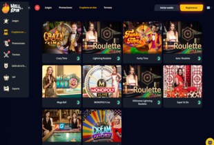 Casino en vivo hellspin