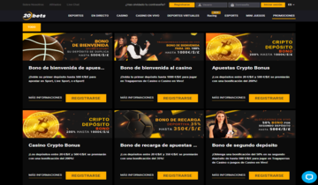 20bets casino promociones