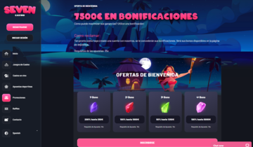 Bonos casino Seven