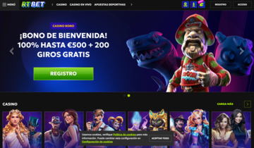 Bono de bienvenida RTBet