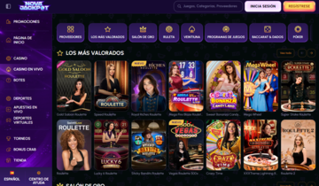 Casino en vivo NovaJackpot