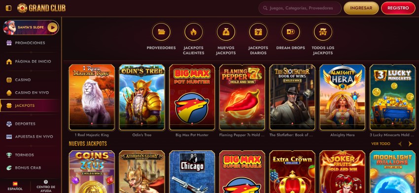 Jackpots de GranClub