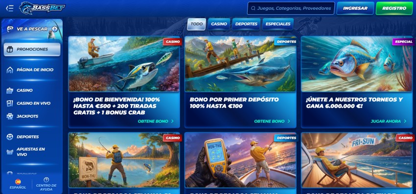 Promociones de bassbet casino