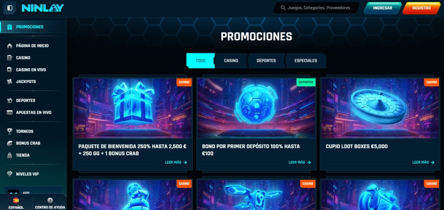 Promociones de Ninlay