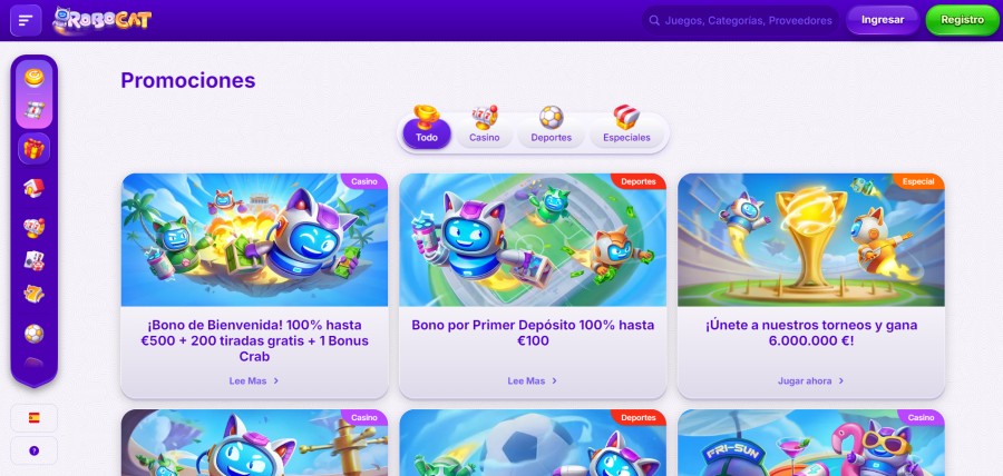 Promociones de Robocat