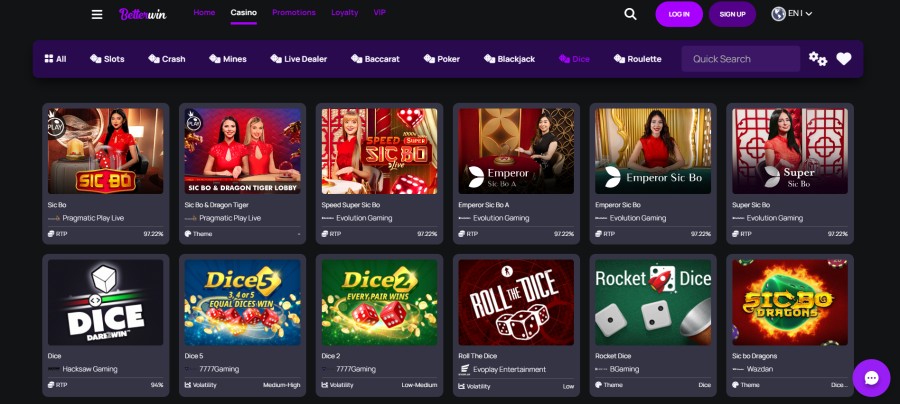 slots de betterwin casino