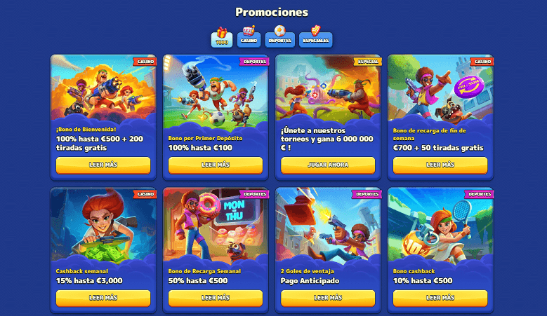 pistolo casino promociones