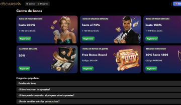 oscarspins promociones